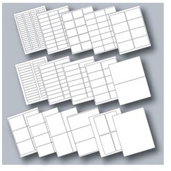 Avery Compatible Laser/Inkjet Sheets